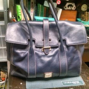 Dooney and Bourke Florentine Navy handbag